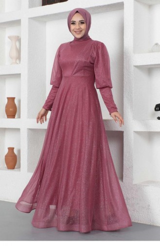 Habillé Hijab Rose Pâle 14455