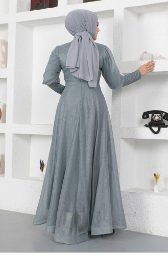 Habillé Hijab Gris 14456