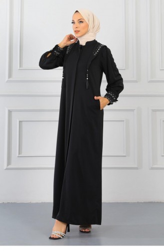 Schwarz Abayas 14458