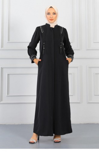 Schwarz Abayas 14458