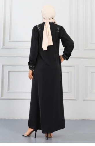 Schwarz Abayas 14458