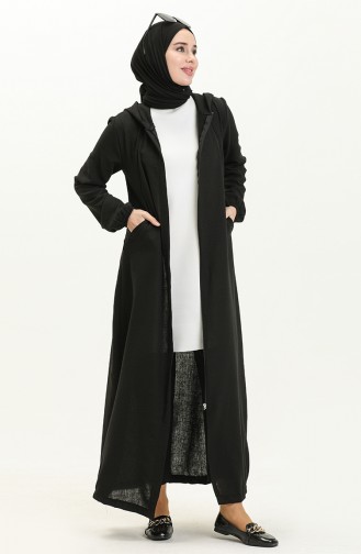 Black Abaya 6974-01