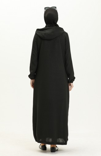 Black Abaya 6974-01