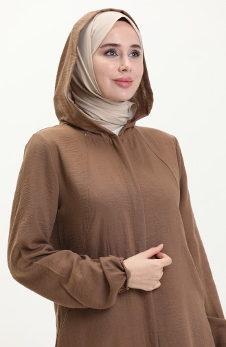 Brown Abaya 6974-03