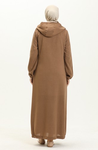 Brown Abaya 6974-03