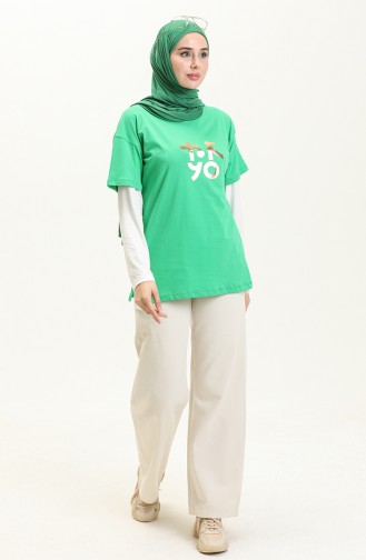 Green T-Shirt 2000-01