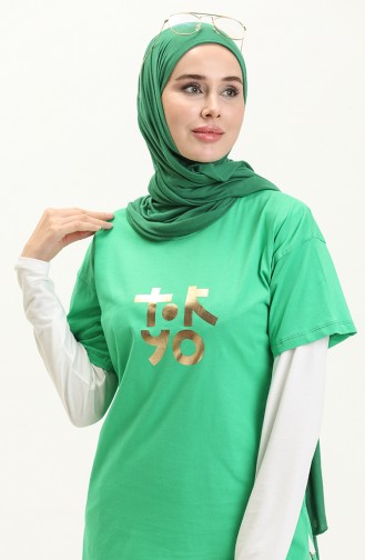 Green T-Shirt 2000-01