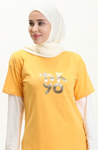 Printed Tshirt 2000-06 Yellow 2000-06