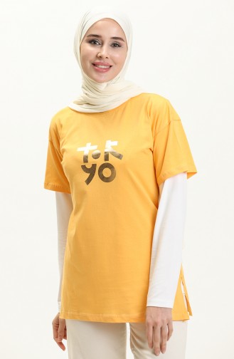 Printed Tshirt 2000-06 Yellow 2000-06