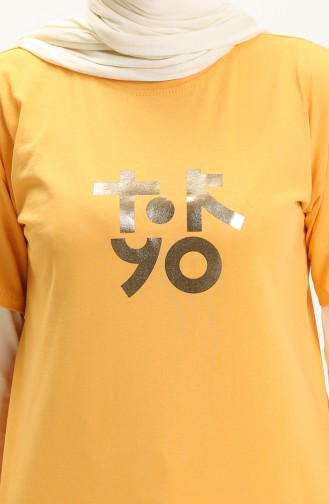 Printed Tshirt 2000-06 Yellow 2000-06
