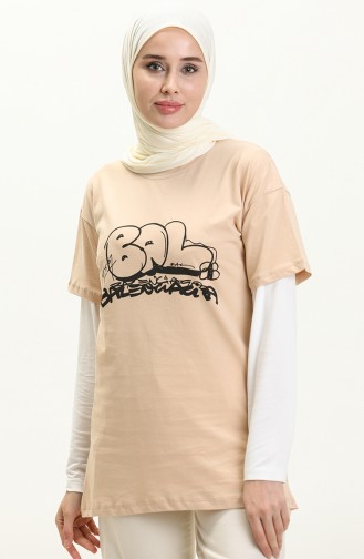 Beige T-Shirt 2001-02