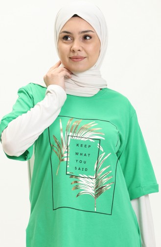 Printed Tshirt 2002-08 Green 2002-08