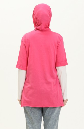 Printed T-shirt 2003-04 Fuchsia 2003-04