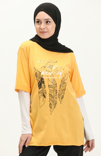 Printed T-shirt 2003-05 Yellow 2003-05