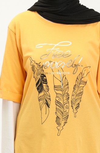 Printed T-shirt 2003-05 Yellow 2003-05