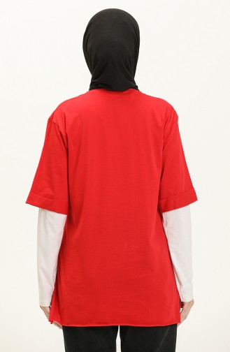 Bedrucktes Tshirt 2003-06 Rot 2003-06
