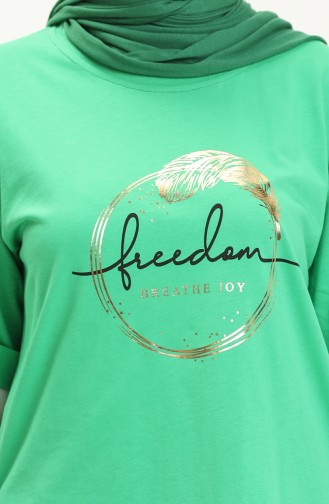 Printed Tshirt 2004-01 Green 2004-01