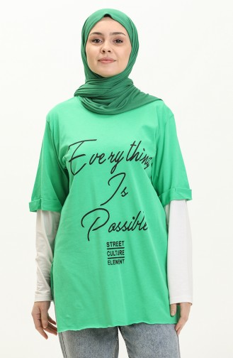 Printed Tshirt 2005-05 Green 2005-05