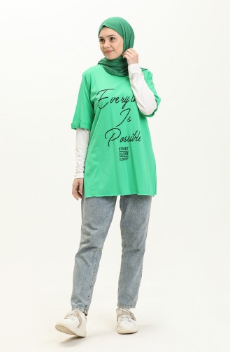 Printed Tshirt 2005-05 Green 2005-05
