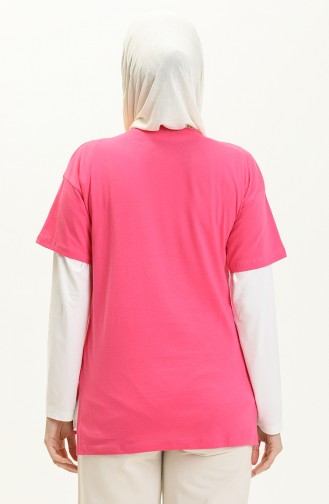 Printed T-shirt 2006-02 Fuchsia 2006-02