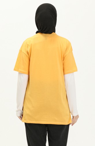 Printed Tshirt 2009-02 Yellow 2009-02