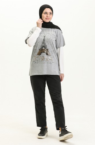Gray T-Shirt 2009-04