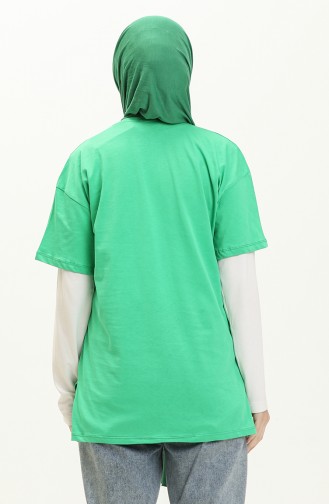 Printed Tshirt 2009-06 Green 2009-06