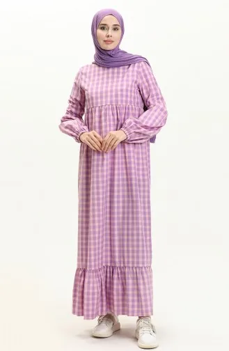 Robe à Manches Ballon 1861-02 Lila 1861-02