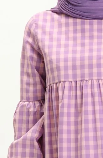 Robe à Manches Ballon 1861-02 Lila 1861-02