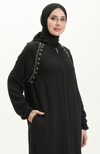 Mustard Abaya 6969-01