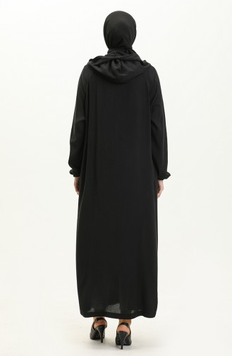 Mustard Abaya 6969-01