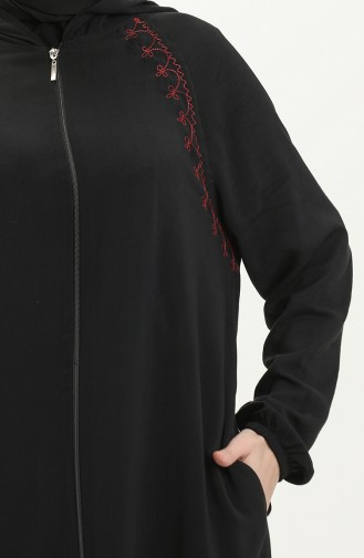 Claret Red Abaya 6969-02