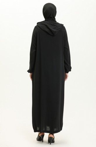 Claret Red Abaya 6969-02