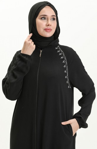 Gray Abaya 6969-03