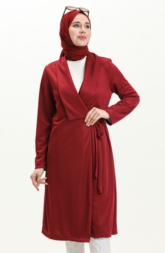 Belden Bağıcıklı Kadın Kap 1801-02 Bordo