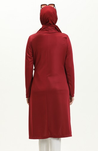 Belden Bağıcıklı Kadın Kap 1801-02 Bordo