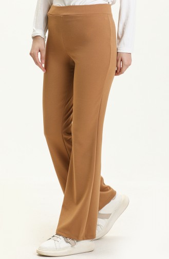 Flared Pants 0014-01 Camel 0014-01