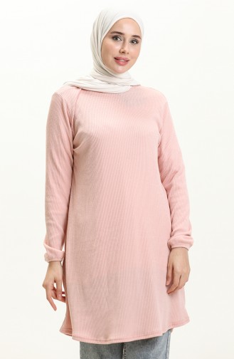 Kaşkorse Tunik 8584-01 Koyu Pudra