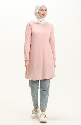 Kaşkorse Tunik 8584-01 Koyu Pudra