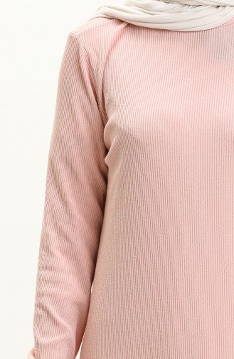 Kaşkorse Tunik 8584-01 Koyu Pudra