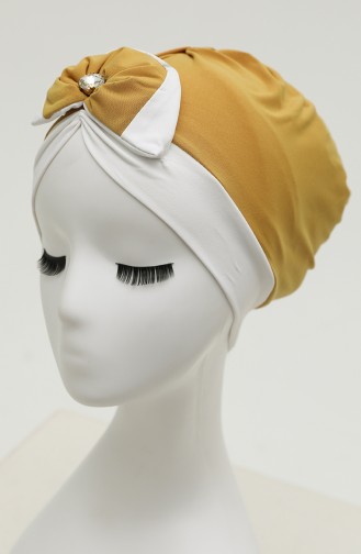 Mustard Ready to wear Turban 9030-19