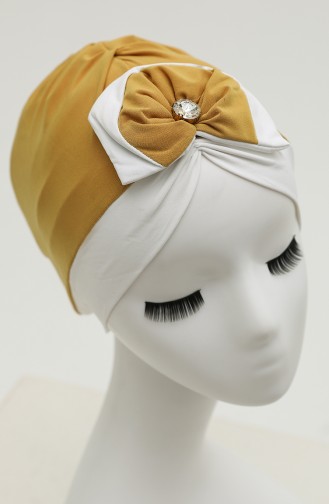 Mustard Ready to wear Turban 9030-19