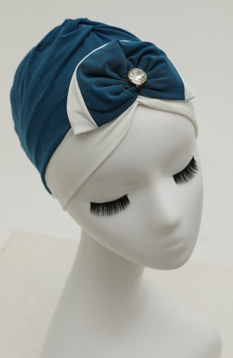 Turban Pret-a-Porter Pétrole 9030-18