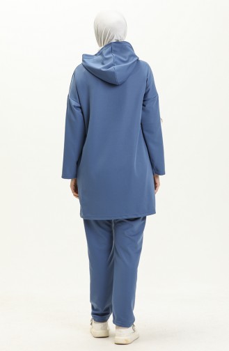 Tunika-Hose mit Taschen Doppelset 11054-02 Indigo 11054-02