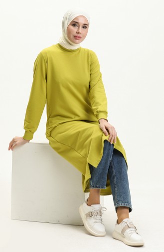 Oil Green Tunics 1214