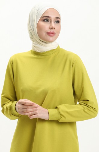 Oil Green Tunics 1214