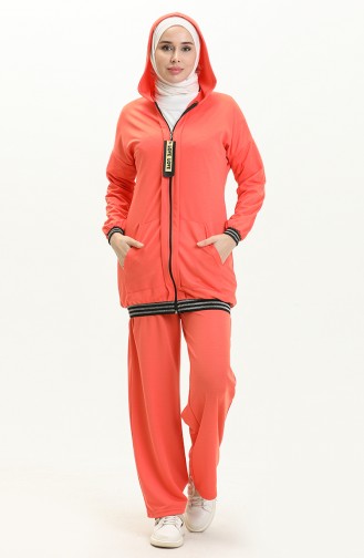 Tunika-Hose mit Reißverschluss Doppelset 11021-02 Orange 11021-02