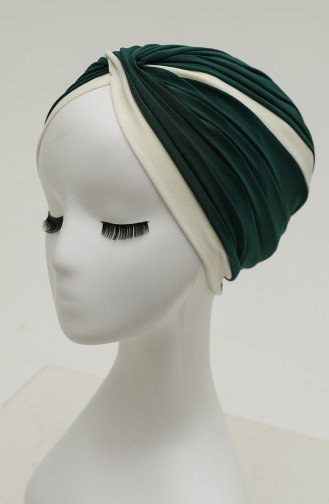 Smaragdgrün Bonnet 0036-03