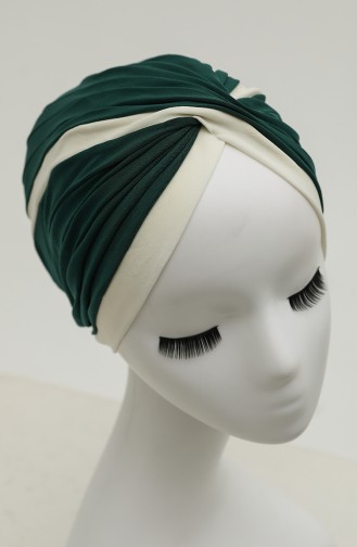 Smaragdgrün Bonnet 0036-03