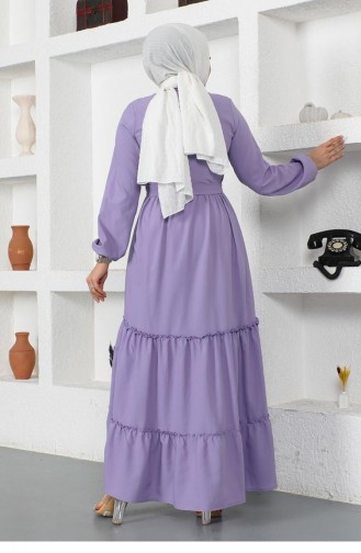 Lila Hijab Kleider 0292SGS.LLA